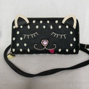 BETSEY JOHNSON Cat Clutch/Wallet